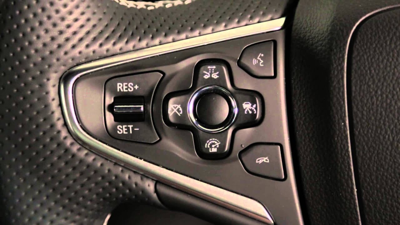 myHolden Connect: How do I use the Speed Limiter Function in my Holden Insignia? | Holden Australia