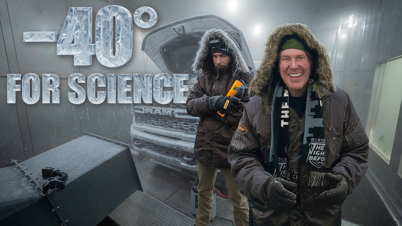 We froze a truck to -40&deg;. Here's what happened.
