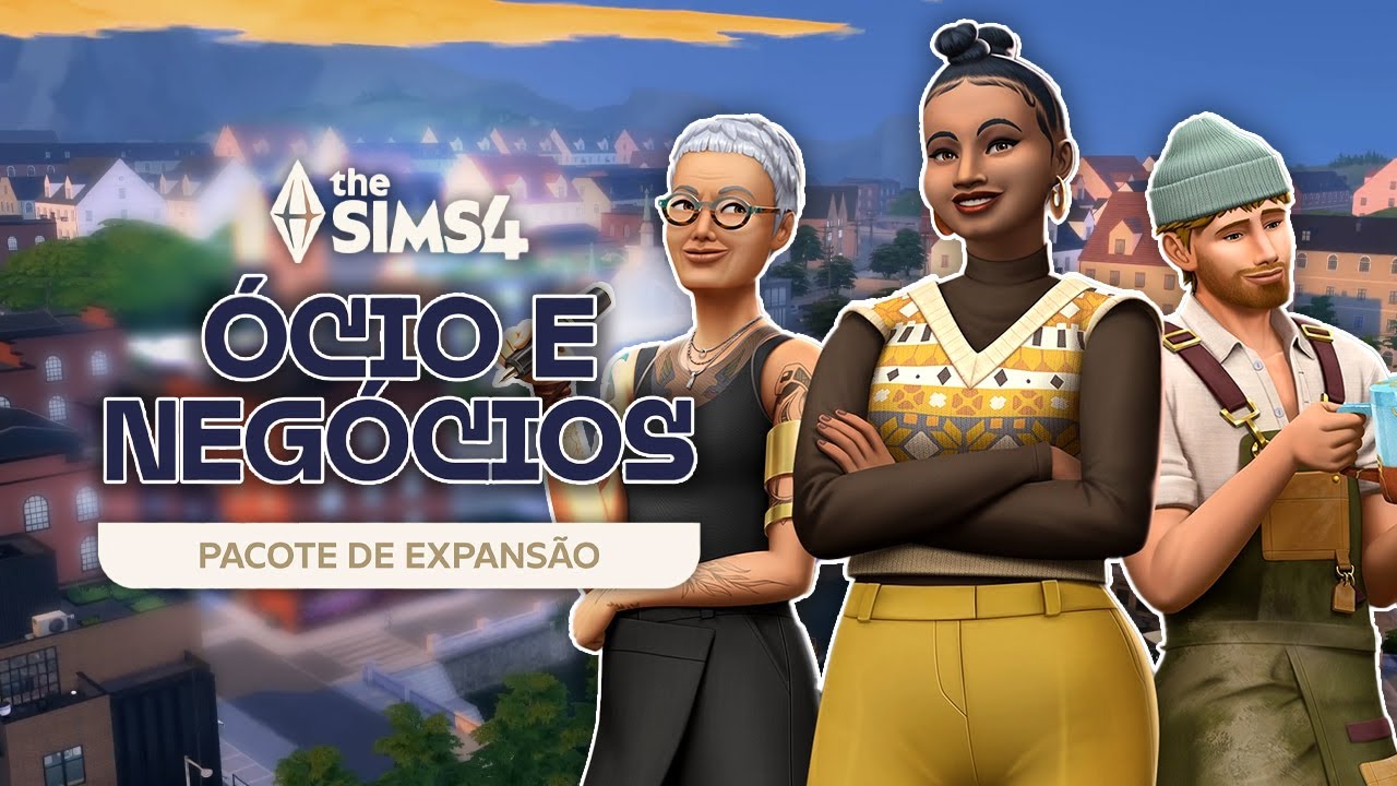 The Sims 4 Ócio e Negócios! Analisando o Trailer e o Anúncio da Expansão