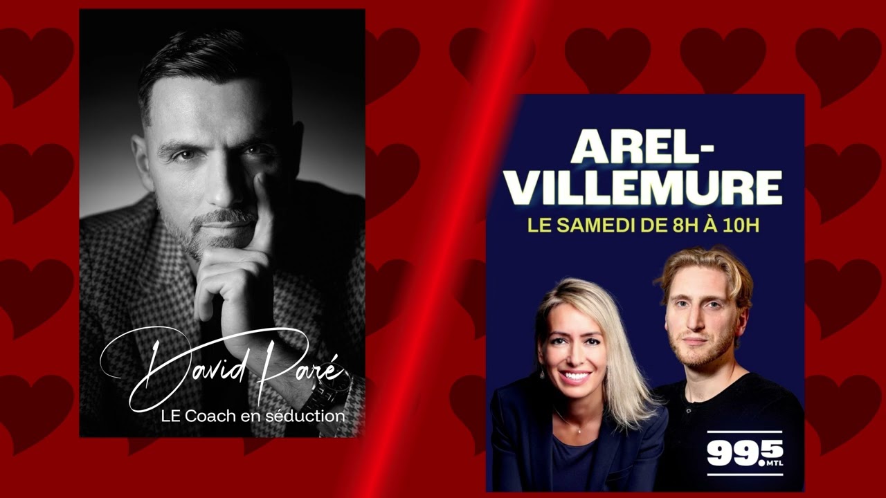 Entrevue St-Valentin 2026- avec David Paré à l'émission Arel-Villemure