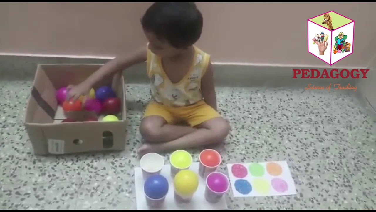 MONTESSORI COLOUR MATCHING | HOW TO MATCH COLOURS |
