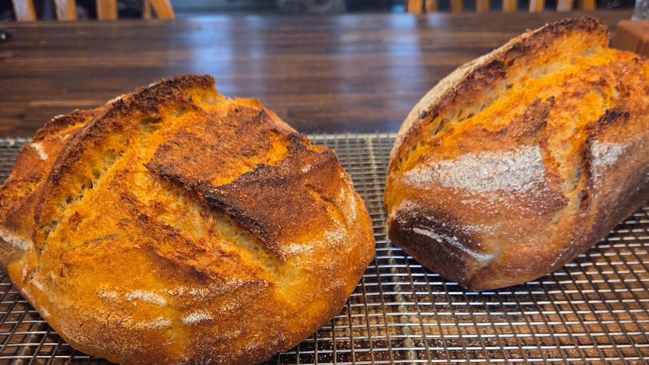 Step-by-Step Whole Grain Sourdough Bread. 