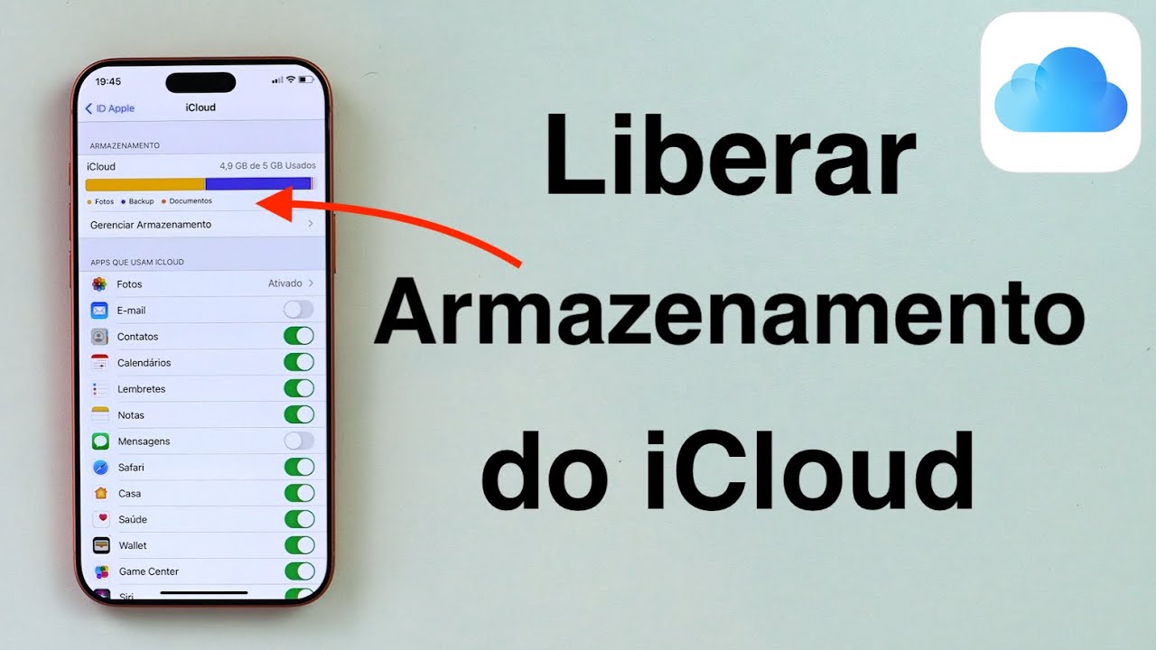 Como Liberar MUITO Espaço do Armazenamento do iCloud!