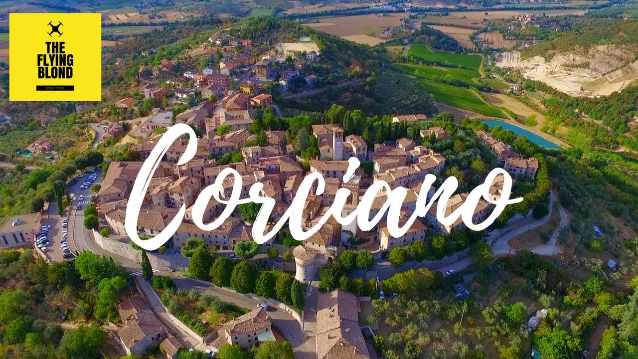 Corciano - Borgo medievale Drone Video