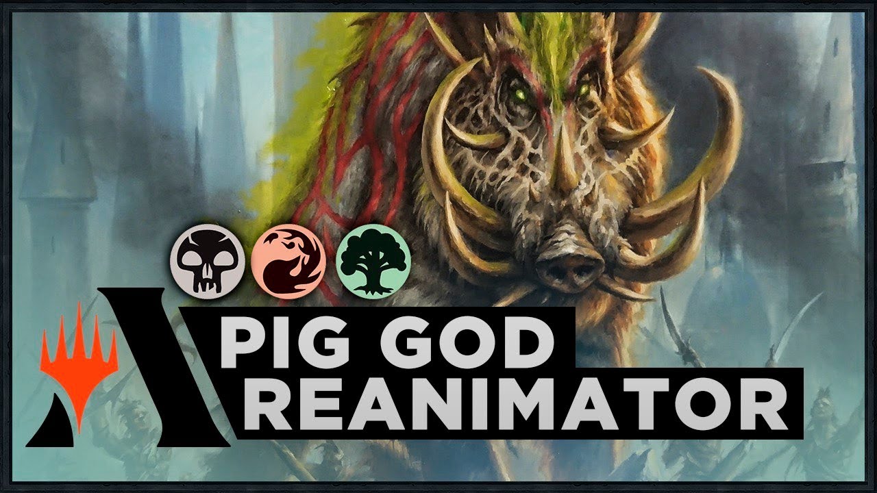 Pig God Reanimator | War of the Spark Standard Deck (MTG Arena)