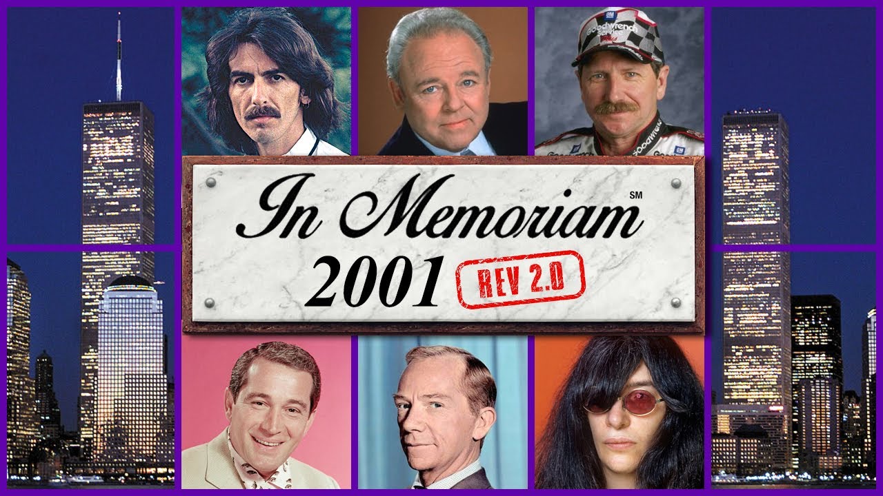 Памяти 2001: Знаменитые лица, которых мы потеряли в 2001 году