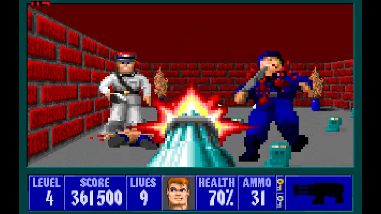Wolfenstein 3D -  Episode 5 (All Kills, Secrets, Treasures)