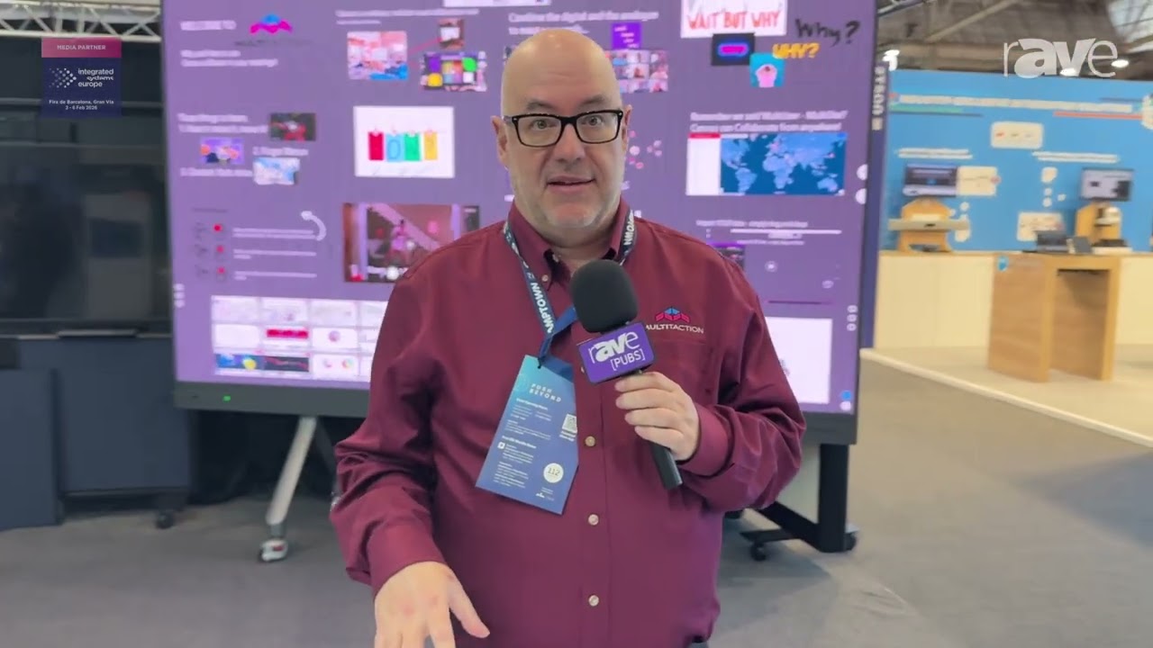 ISE 2026: MultiTaction Demonstrates MultiTaction Showcase Software and Displays