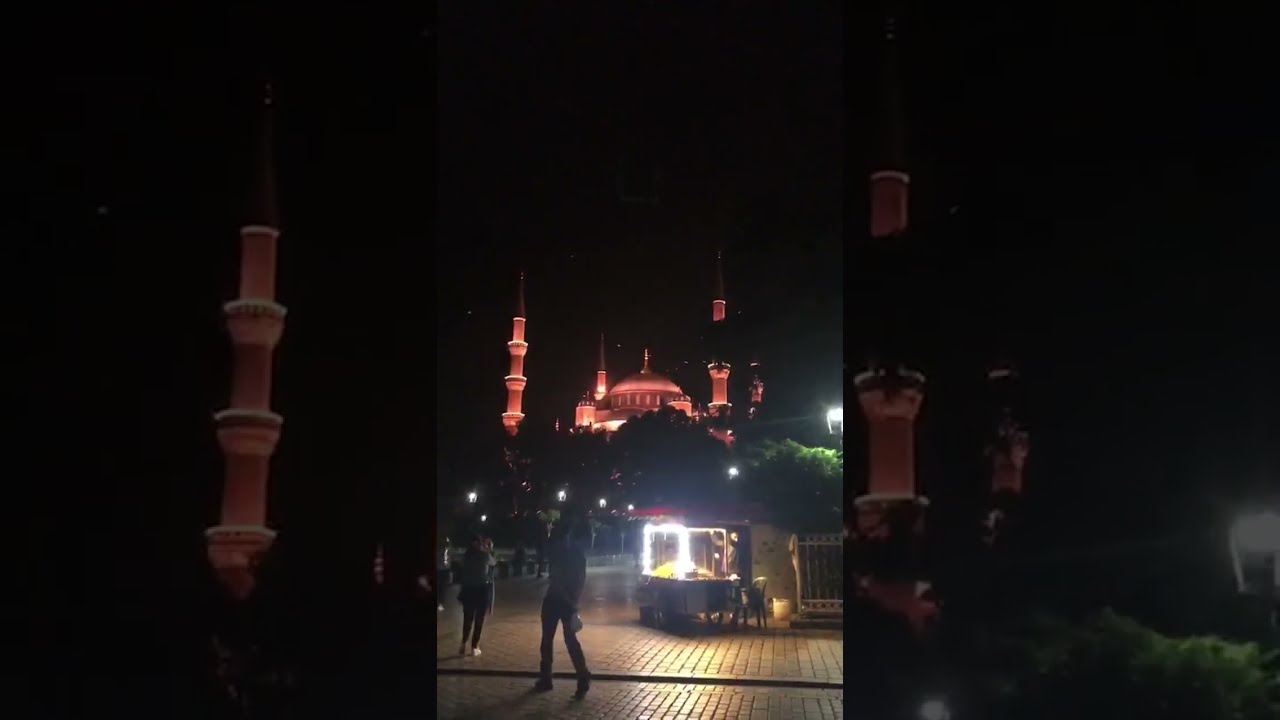 İbrahim Çoban & Ebubekir Güven (Ayasofya-Sultanahmet Camii) Münavebeli Hicaz Yatsı Ezanı