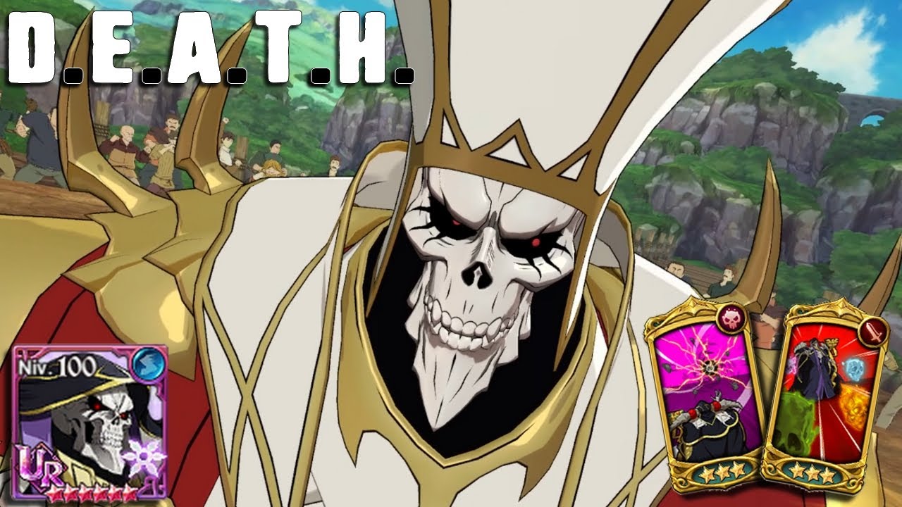 ☠️ D. E. A. T. H. ☠️ ~ Showcase Ainz Ooal Gown Relique - Overlord x 7DS: Grand Cross