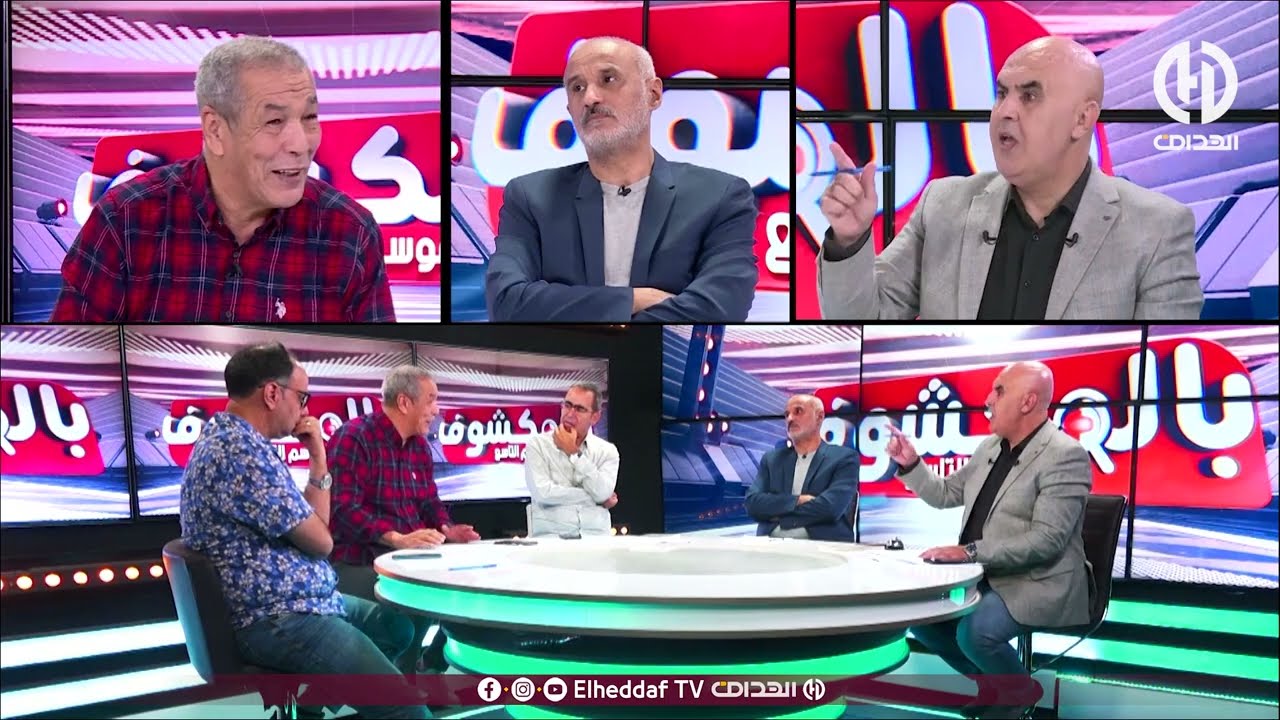 نقاش  ساخن في بلاطو بلمكشوف حول تتويج ميسي بالكرة الذهبية و بن شيخ يذرف الدموع