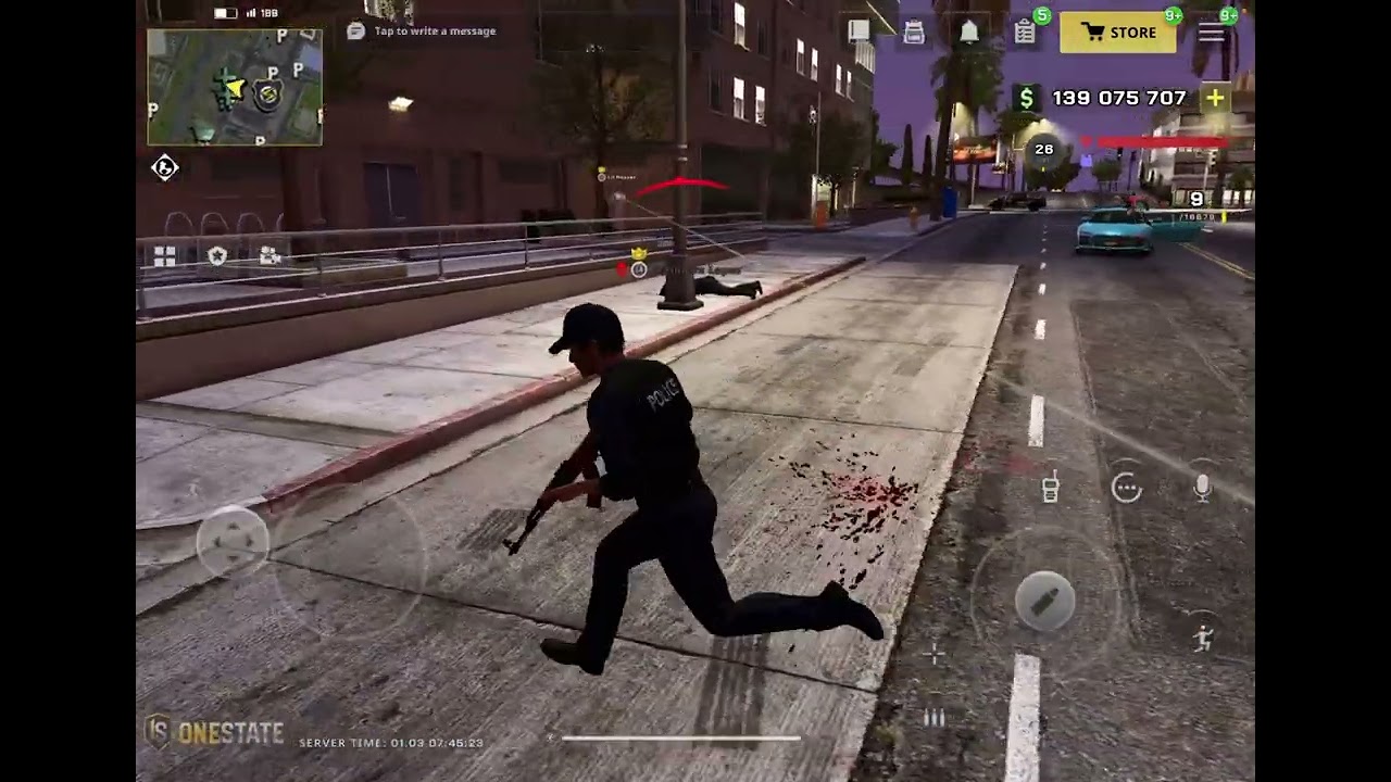 Ambush return fire
