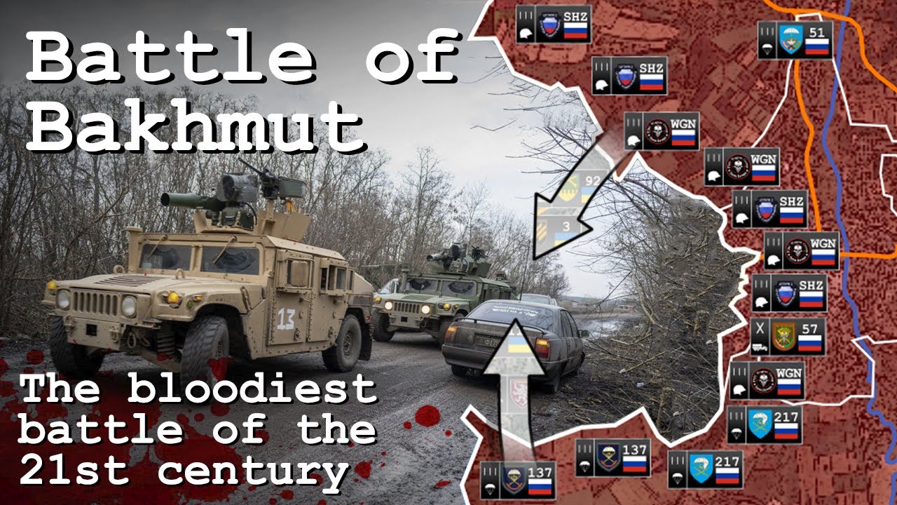 Battle of Bakhmut - Animated Analysis