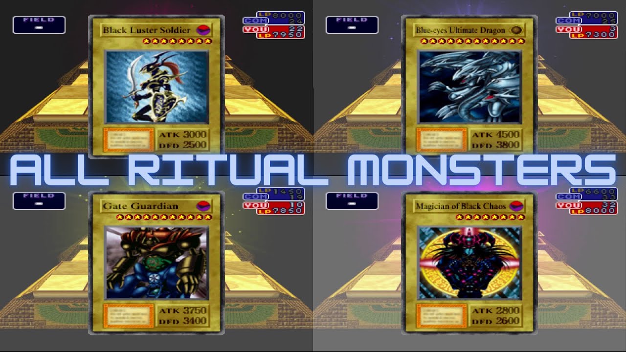All Rituals in Yu-Gi-Oh! Forbidden Memories | From Weakest to Strongest Gameplay