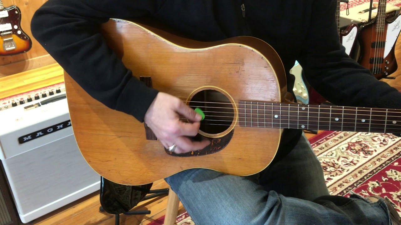 1950 Gibson J-50 Acoustic Guitar Sound Sample