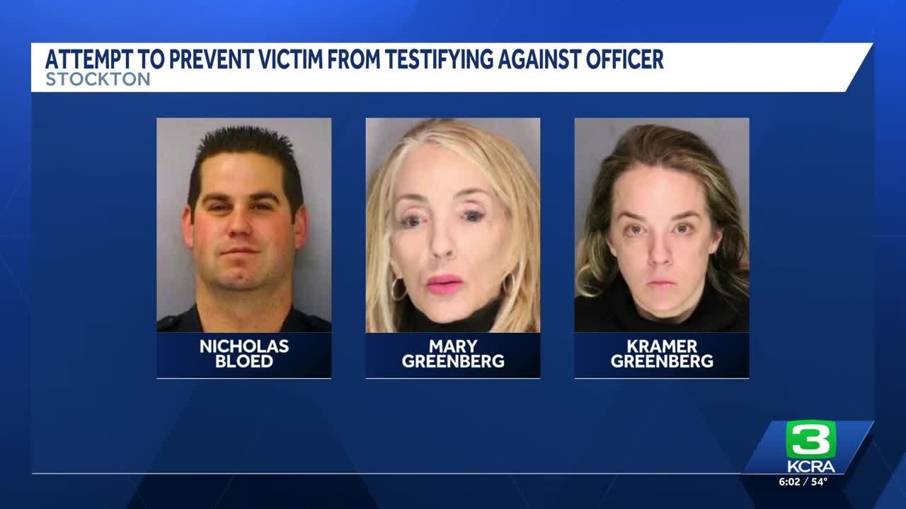 Mom, daughter accused of bribery in sex crimes case against former Stockton cop