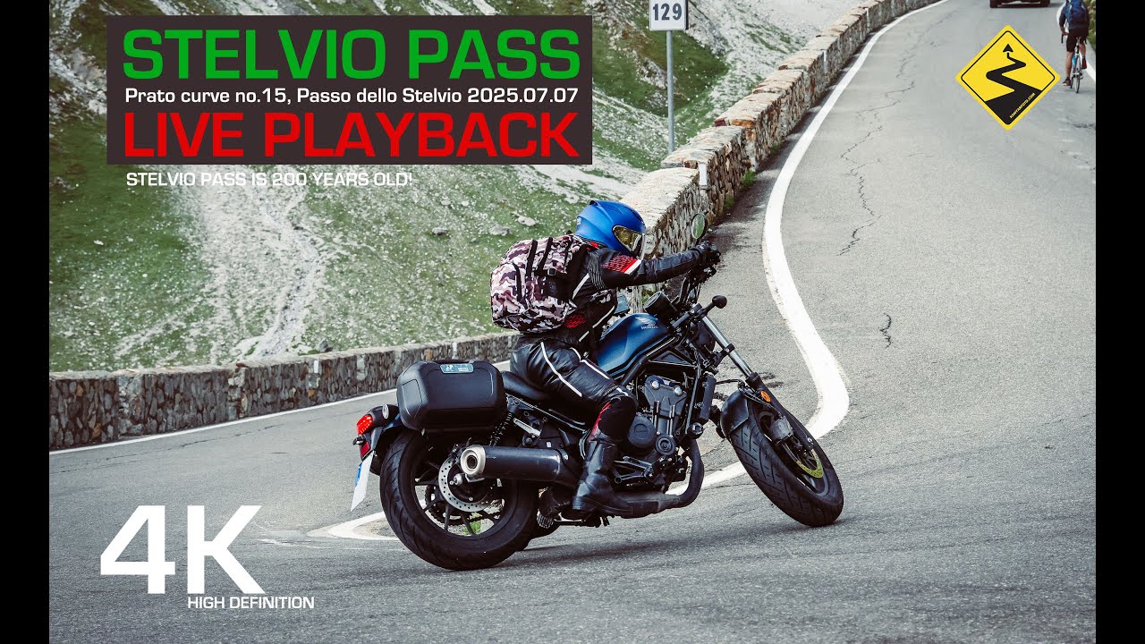 The original Stelvio Pass LIVE! (Playback) 2025.07.07