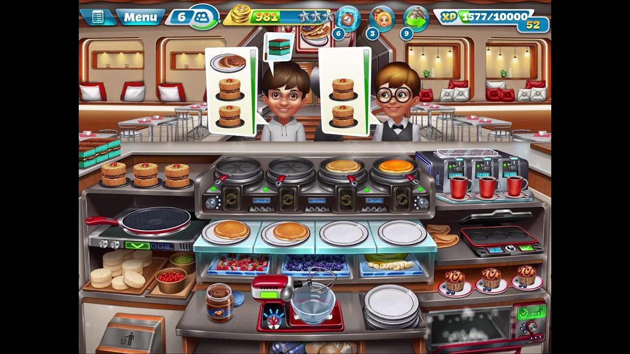 حمى الطهي المرحلة38 The Flipping Pancakes 