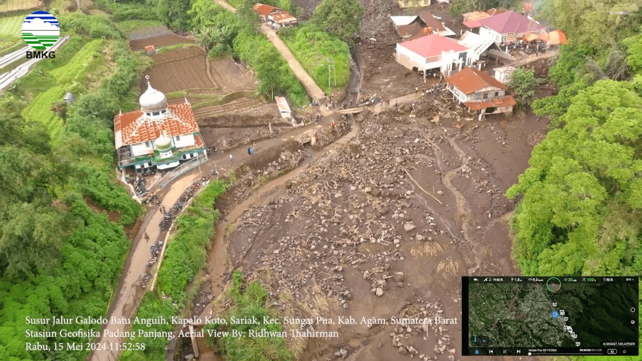 Susur Jalur Galodo, Batu Anguih, Kapalo Koto, Sariak, Sungai Pua, Agam.