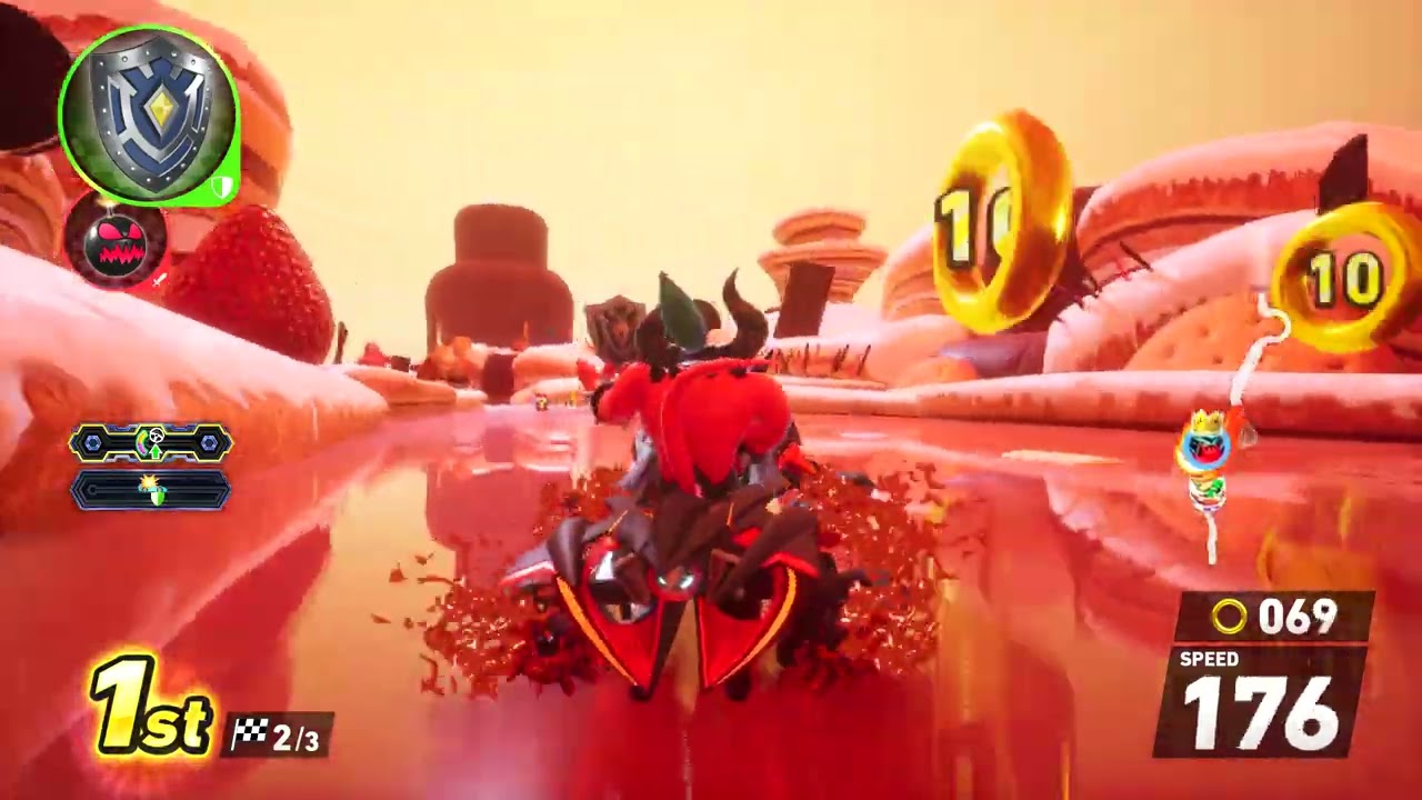 Sonic Racing CrossWorlds - Zavok gameplay in Eggman Expo