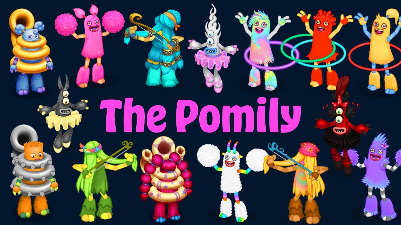 The Pomily - All Monsters Complete! (My Singing Monsters)