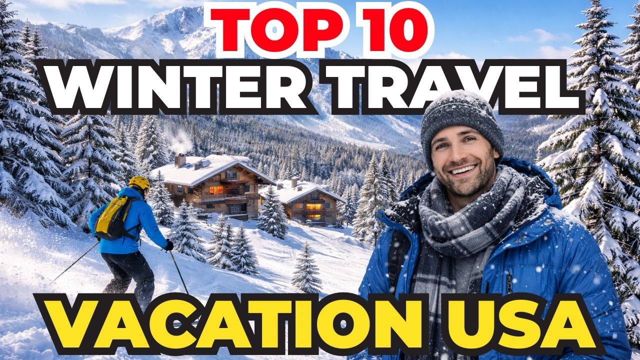 Top 10 Best Winter Vacation Destinations in the USA (Snow & Warm Getaways 2026)