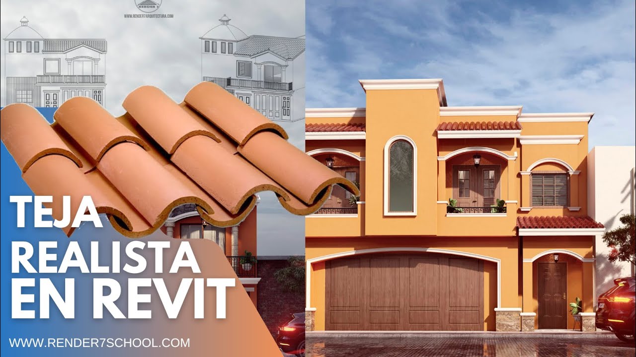 Modelado de Tejas realistas en Revit