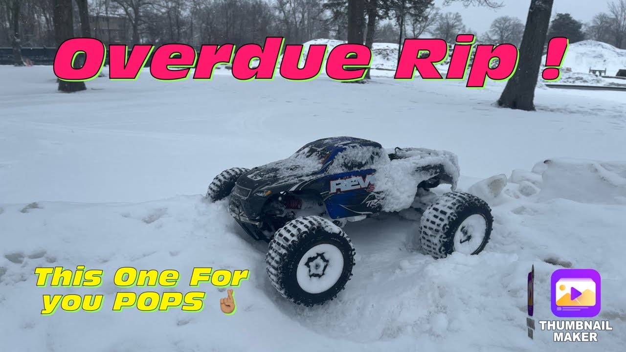 Traxxas Revo 3.3 Let’s Burn Some Nitro For Pops ! 