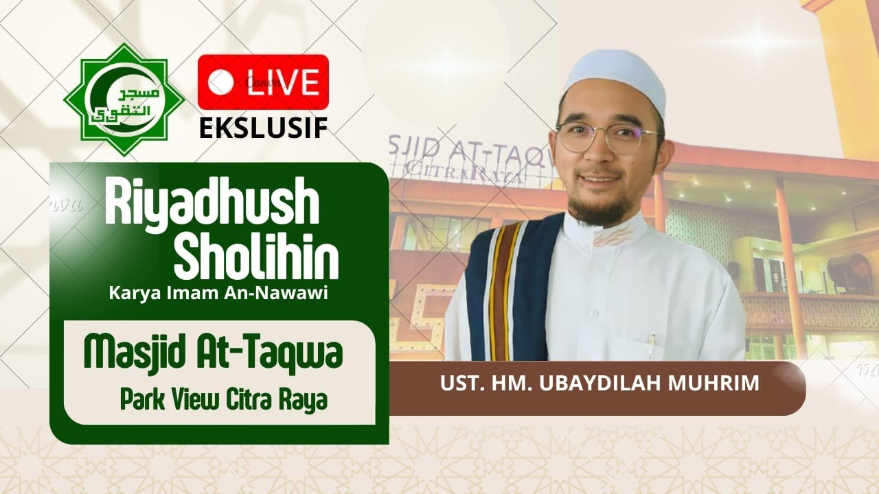 KITAB RIYADUS SHOLIHIN 
