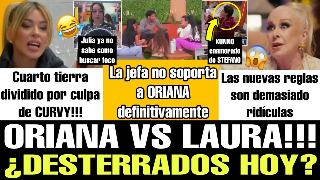 😱 ORIANA ROMPE LAS REGLAS!!! ¿POLÉMICA X DESTIERRO? LA CASA DE LOS FAMOSOS EN VIVO TELEMUNDO