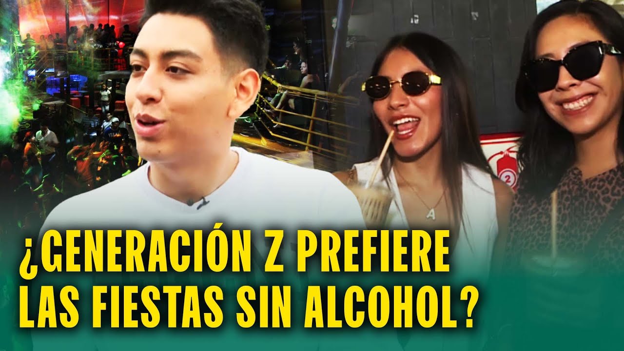 ¿Jóvenes prefieren las fiestas sin alcohol? Generación Z apuesta por la diversión sin resaca
