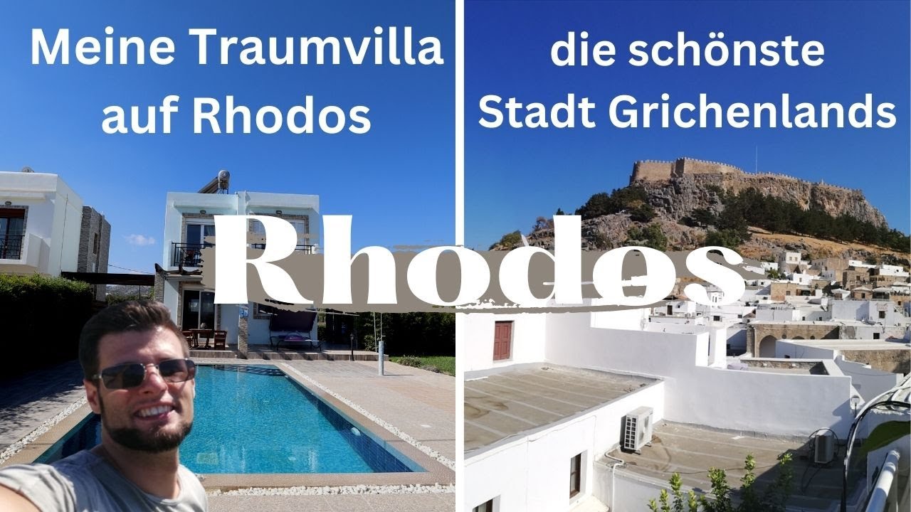 Meine Traumvilla auf Rhodos und malerisches Lindos ·Vlog #13