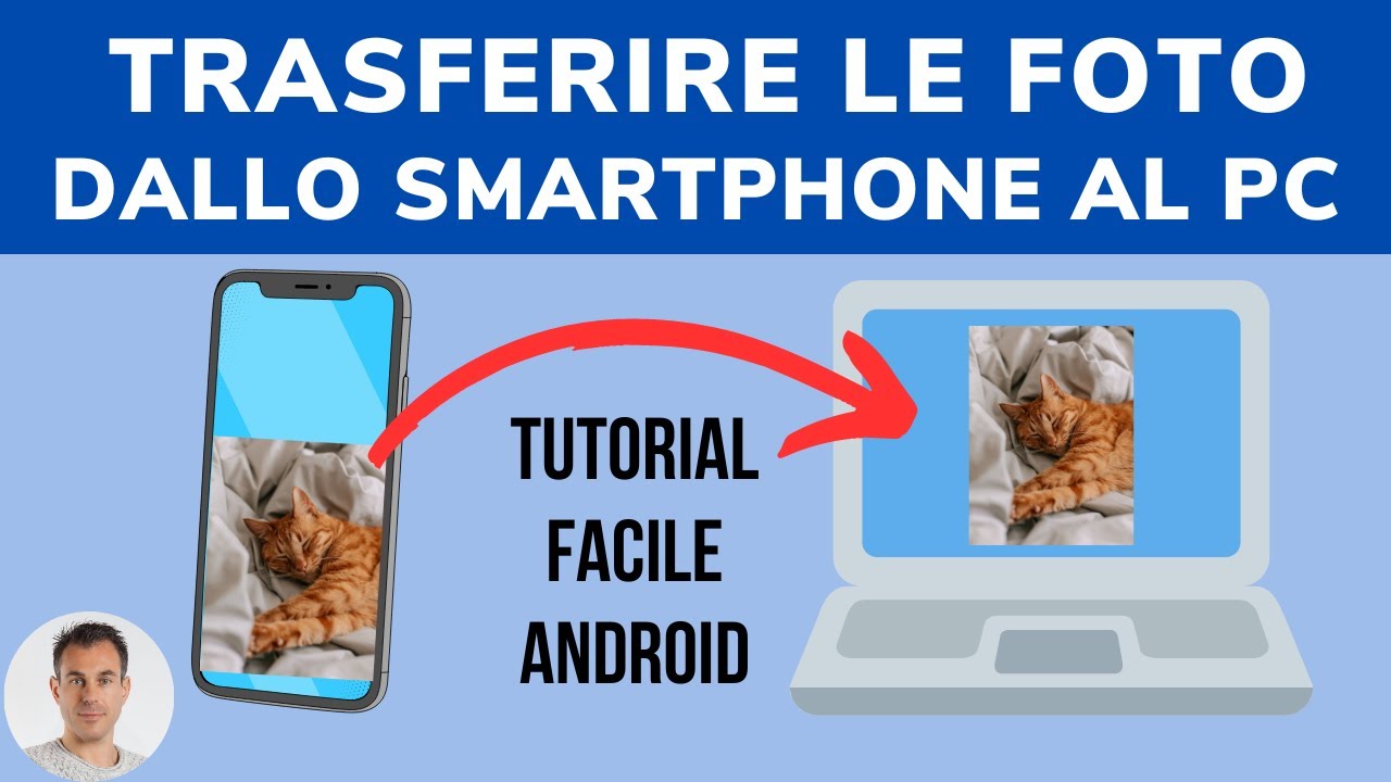 Come TRASFERIRE FOTO e VIDEO dal CELLULARE al PC in modo semplice, con cavo USB