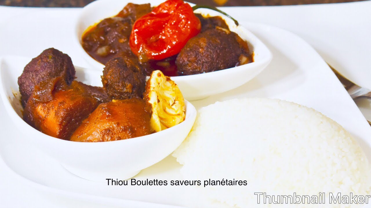 Thiou boulettes de tata Yandè