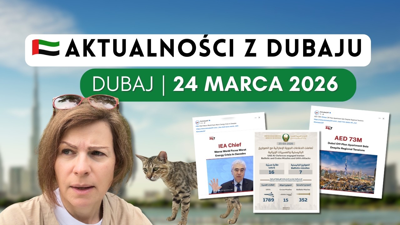 Dubaj aktualności | Ulewy, ostrzeżenia, rurociąg i apartament za 73 mln AED