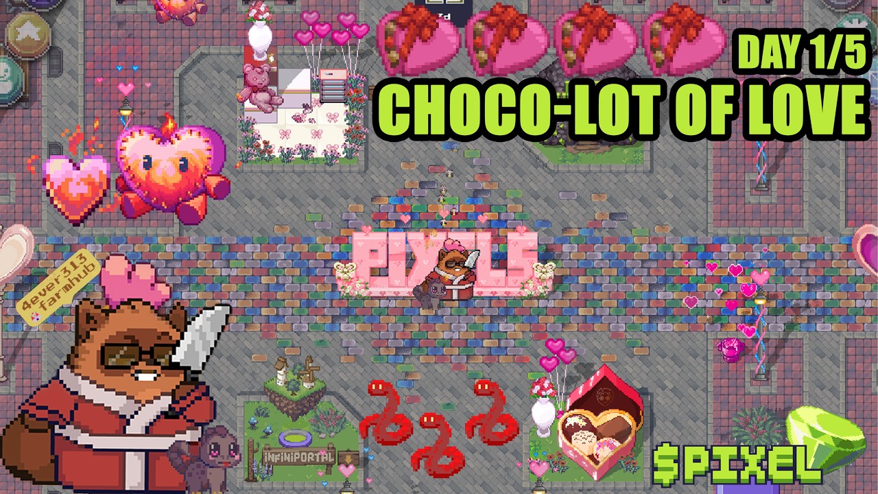 ❤️❤️❤️ New Quest! Choco-lot of Love (Day1/5) ❤️❤️❤️