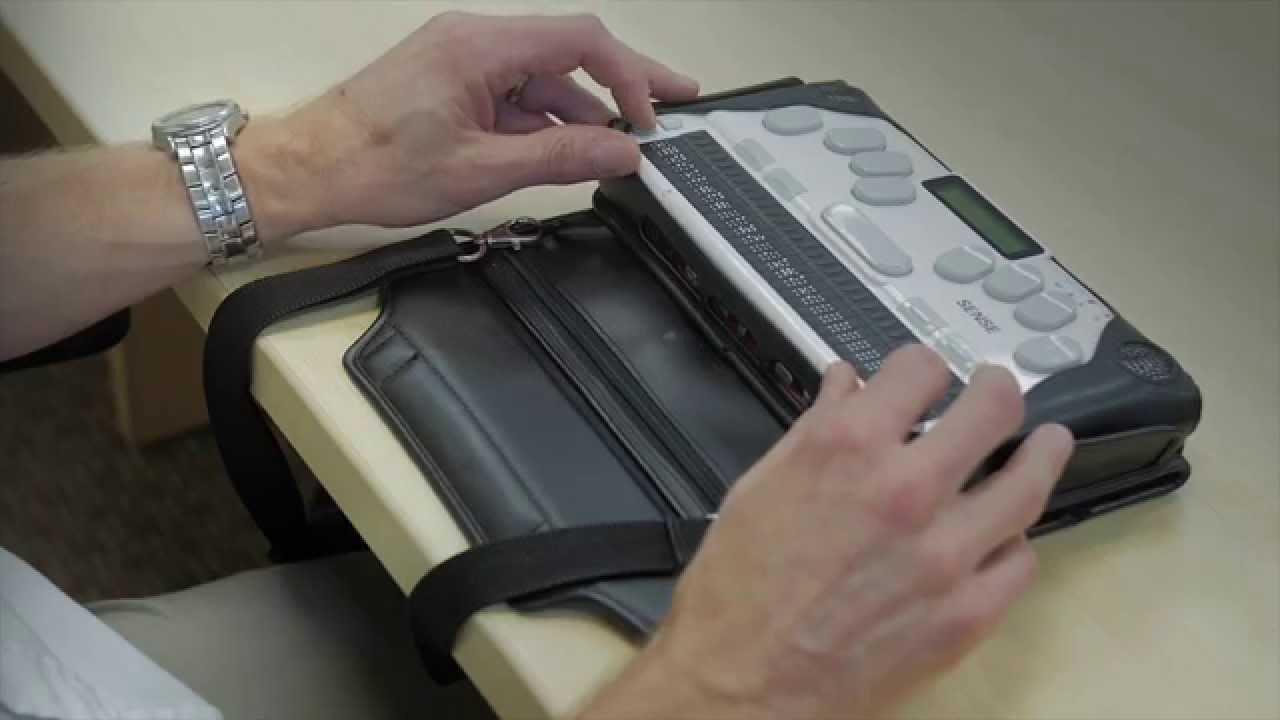 Pairing Braille Sense with an iOS Device (Explainer Video)