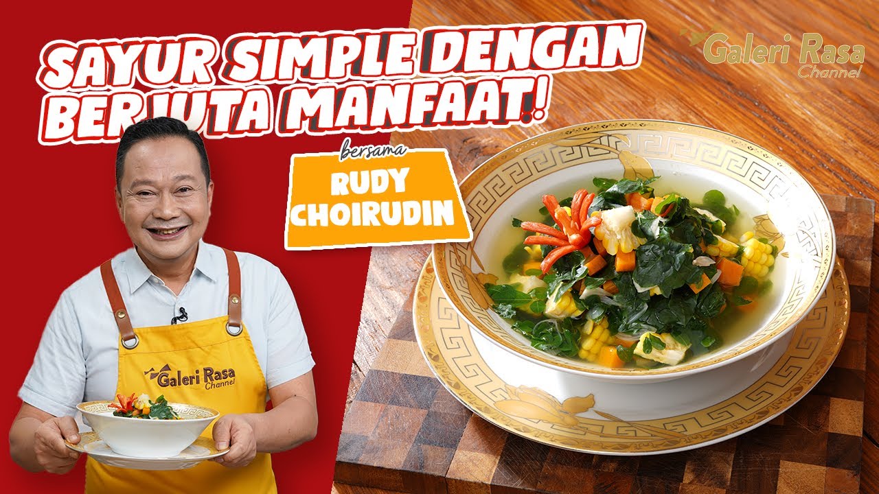 RUDY CHOIRUDIN | SAYUR SIMPLE DENGAN BERJUTA MANFAAT! ~ SAYUR BENING DAUN KELOR