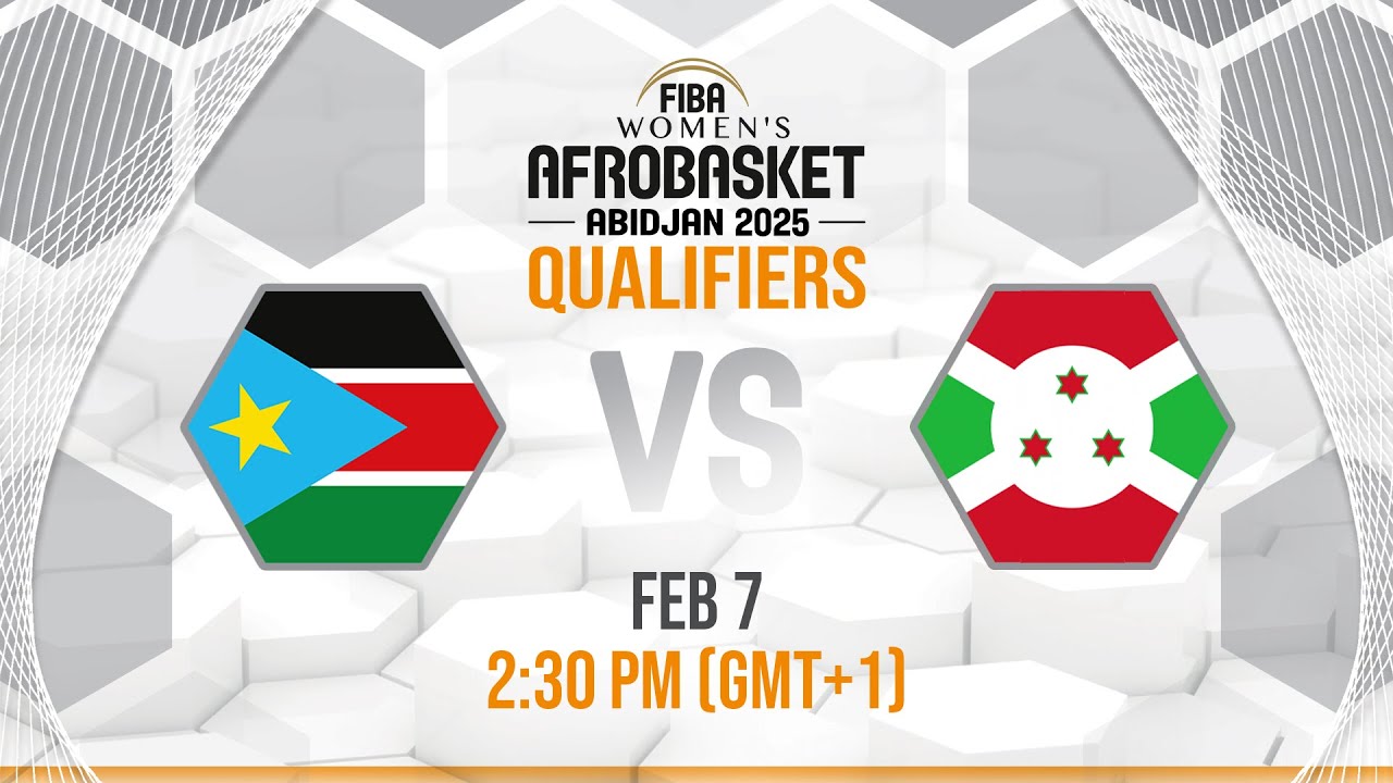 South Sudan v Burundi | Full Basketball Game | FIBA Women's AfroBasket 2025 Qualifiers