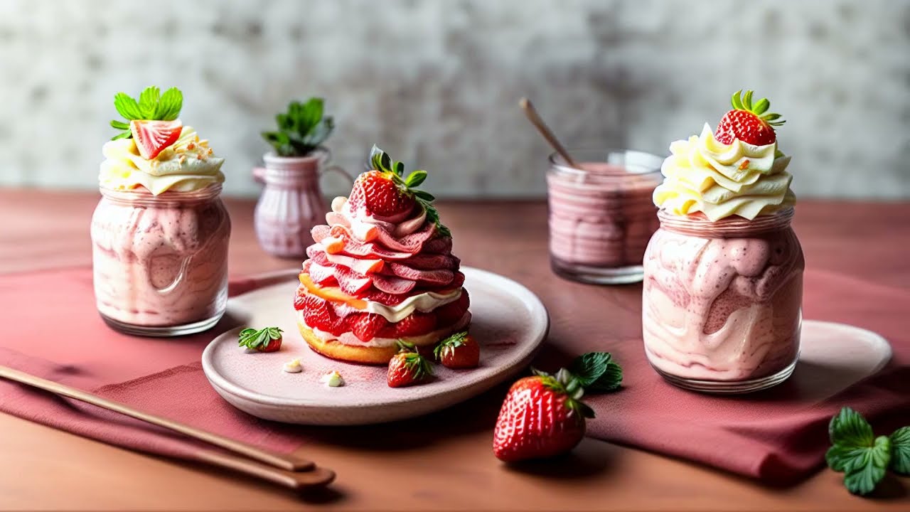 Summer's Sweet Sip: Strawberry Milkshakes 