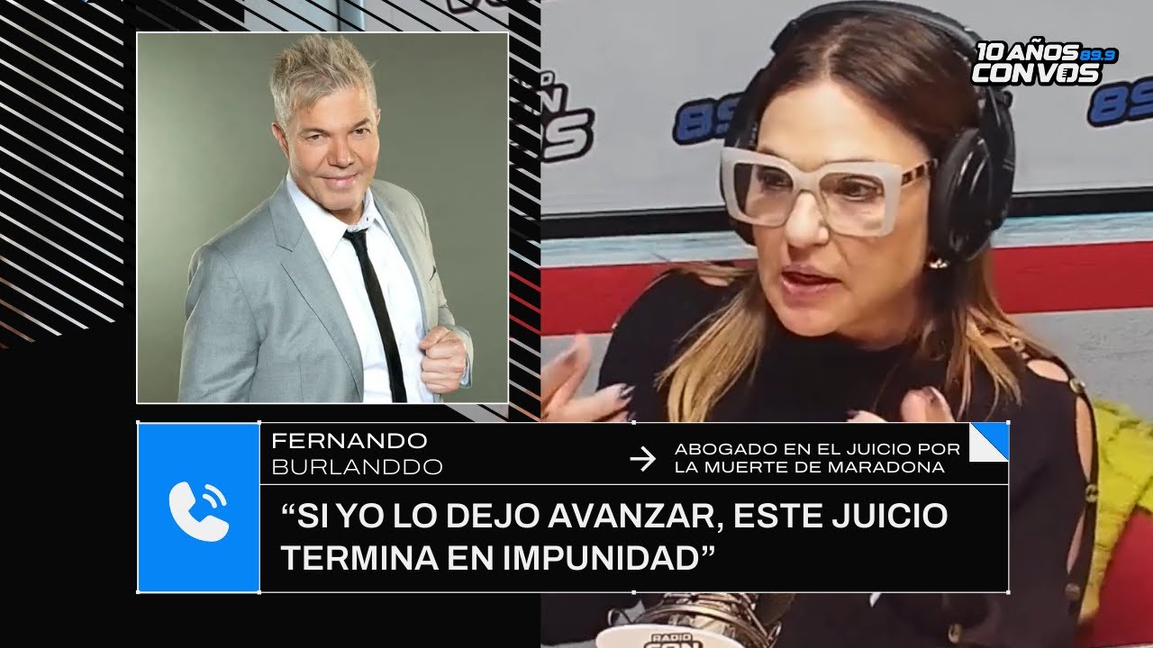 Fernando Burlando, habló sobre la jueza Makintach, encargada del caso Maradona