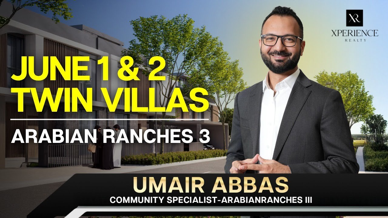 Виллы-близнецы в комплексе Arabian Ranches 3 — полный обзор!