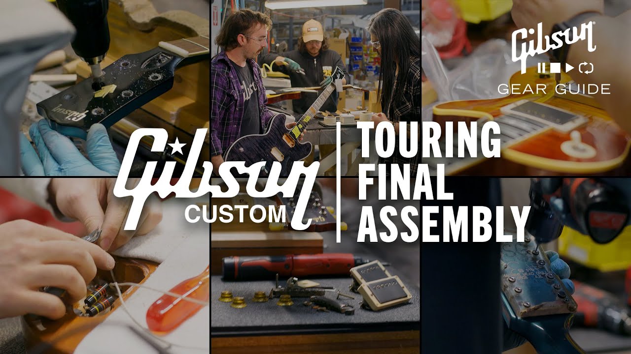 Final Guitar Assembly At Gibson Custom Shop &ndash; Watch Us Build A Guitar