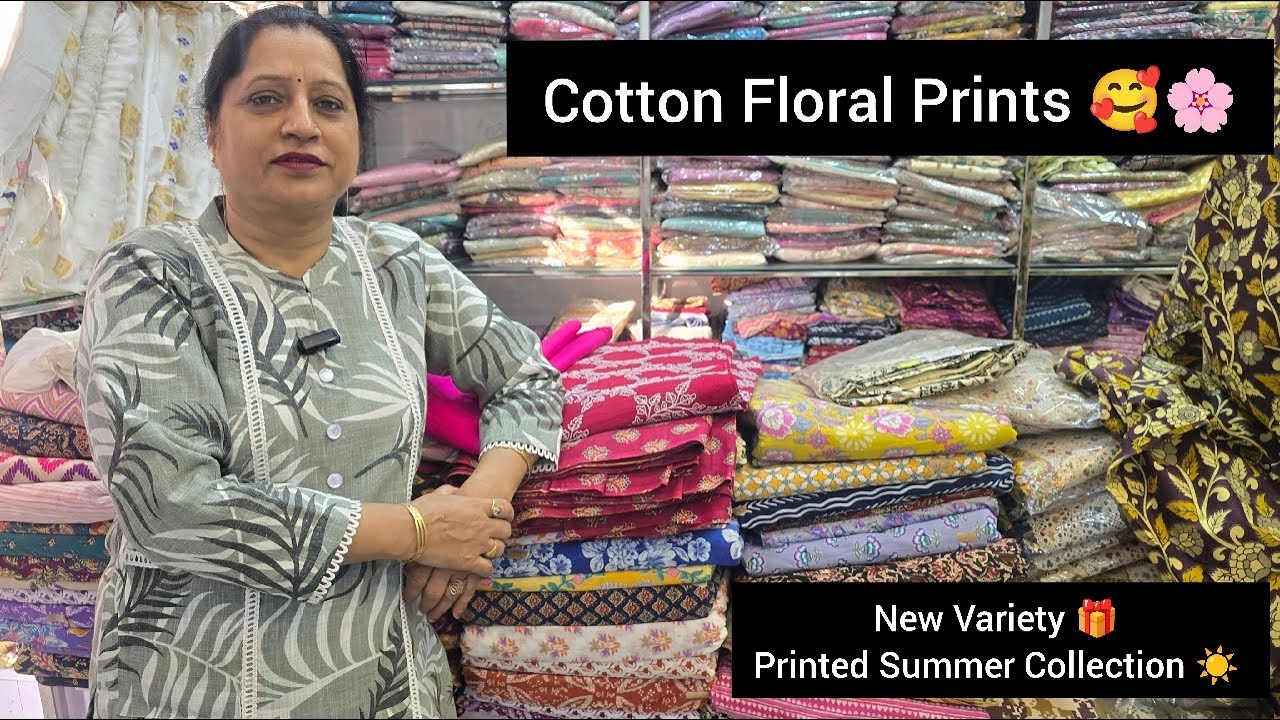 Floral Cotton Printed Suits🥰🌸, A1 Summer Collection Arrived💯🤩,9728405735📞