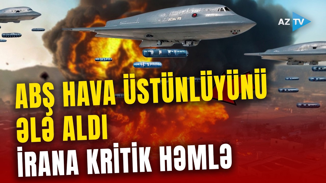 İran ordusuna KRİTİK ZƏRBƏ: MİNLƏRLƏ hədəf məhv edildi - ABŞ ordusu TAM hava üstünlüyünü əldə etdi