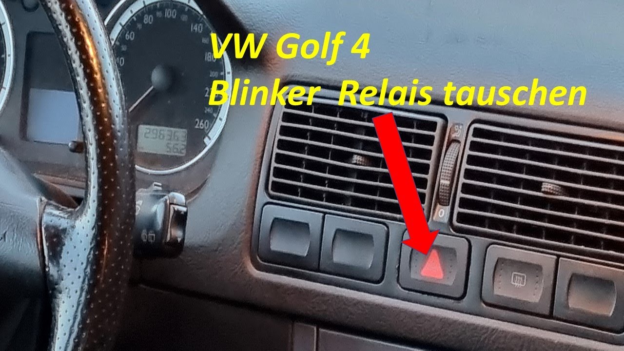 VW Golf 4 Blinkrelais tauschen...