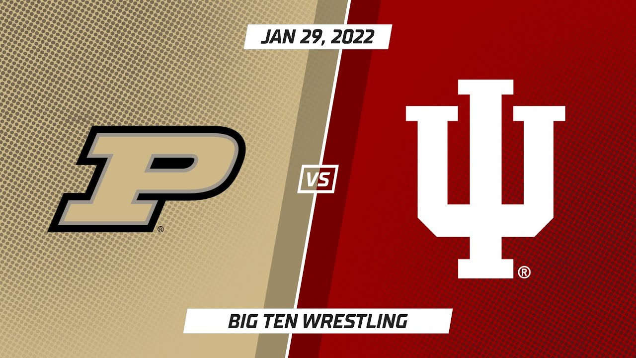 Select Matches: Purdue vs. Indiana | Big Ten Wrestling | Jan. 29, 2021