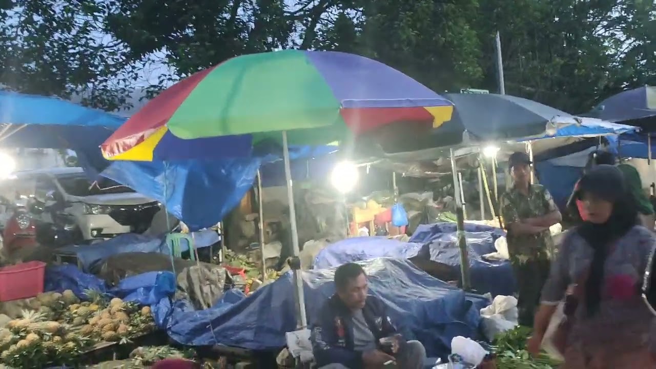 Pasar sayuran Barabai