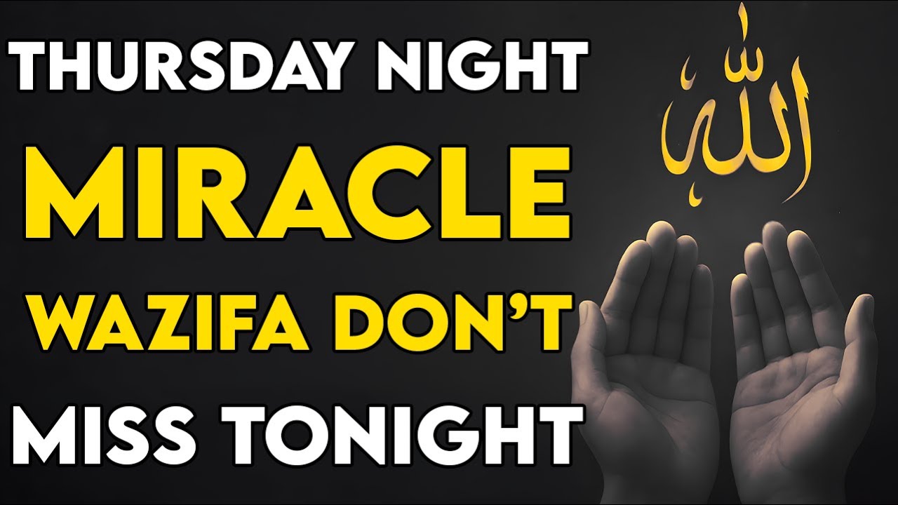 Thursday Night Miracle Practice &ndash;for Wealth, Success & Destiny Change