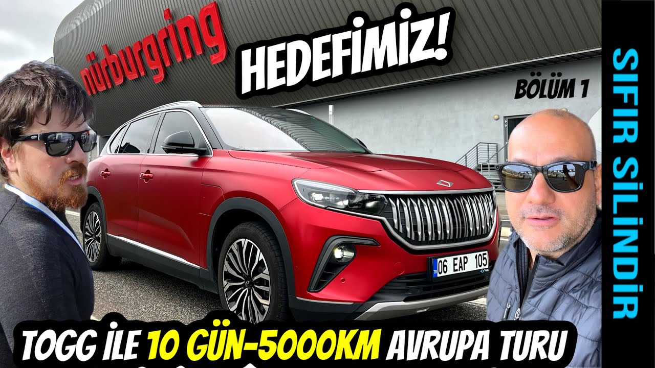 Togg ile Avrupa'da 5000km Macera Dolu 10 Gün | Tüketim, Maliyet, Şarj, Rota, Sorunlar ve Her Şey
